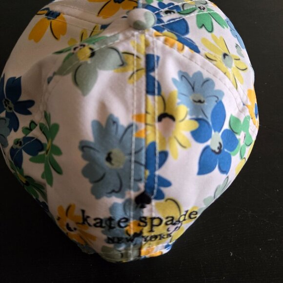 KATE SPADE French Cream Floral Baseball Cap NWT - Picture 6 of 10